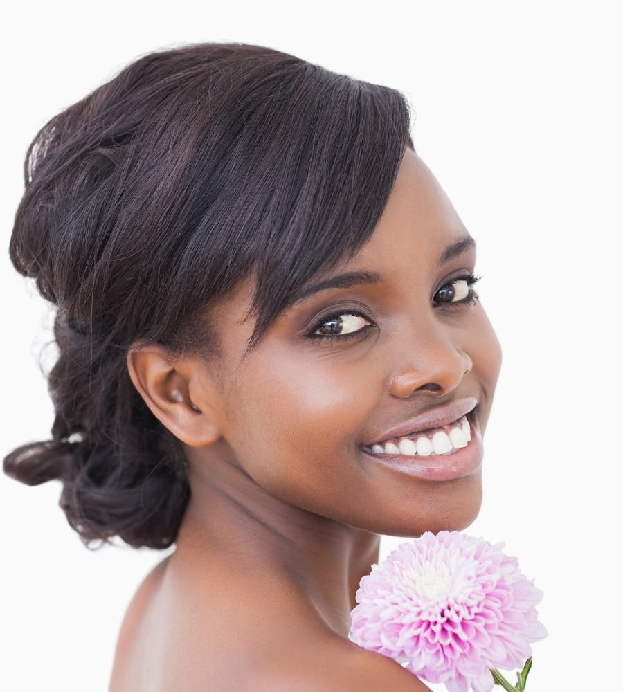 updo for black women