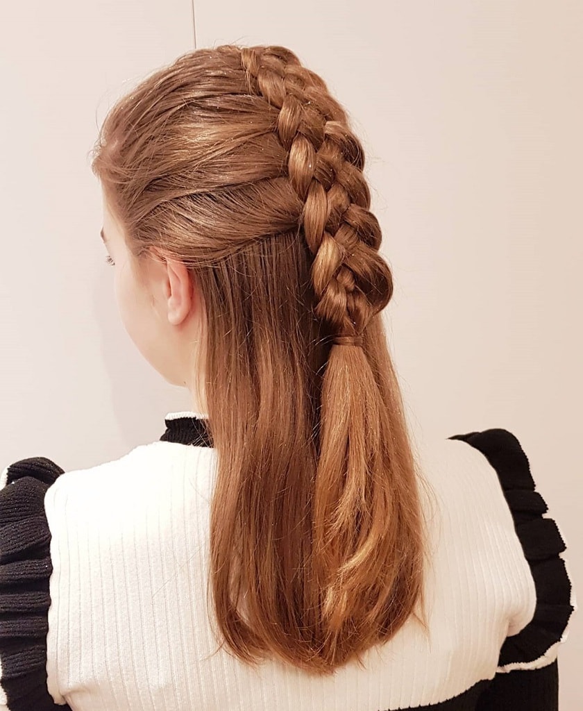 5 strand dutch braids