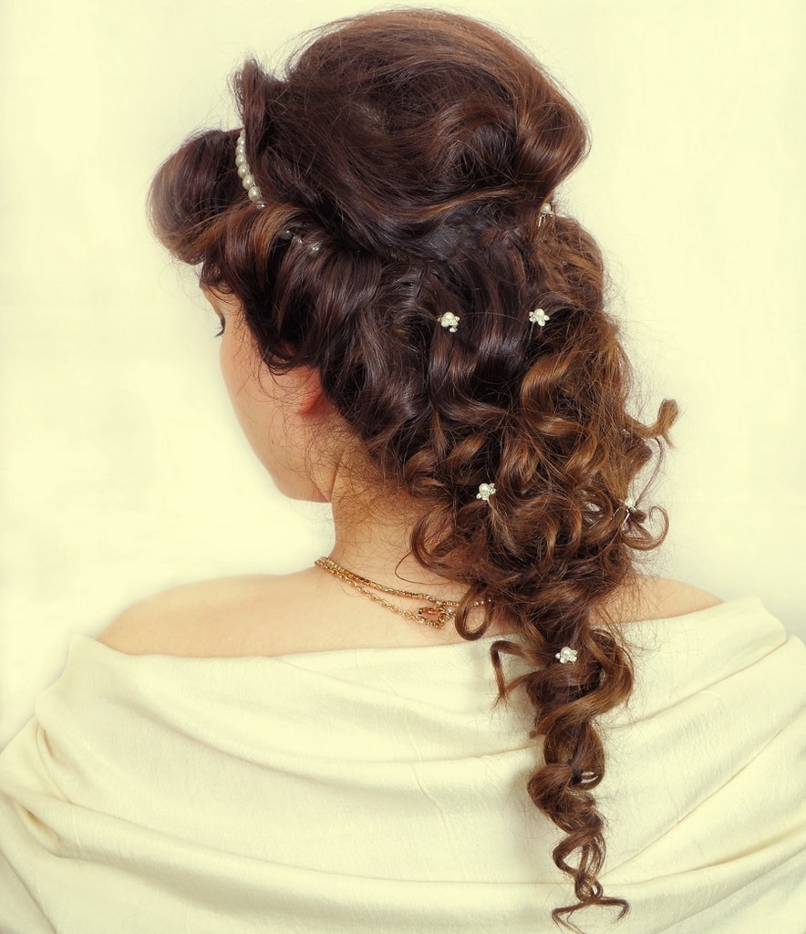 Greek hairstyle for prom