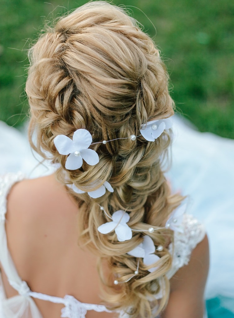 Greek hairstyle for wedding