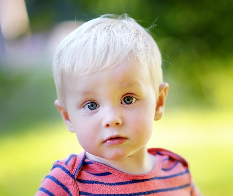 blonde haircut for baby boys