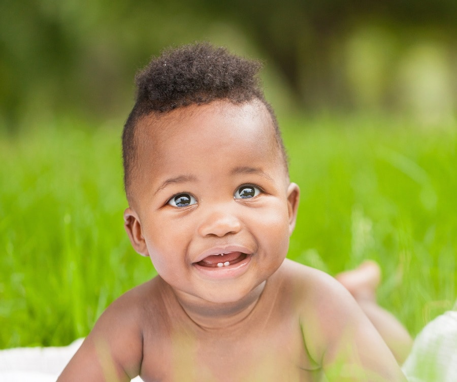 black baby boy haircut