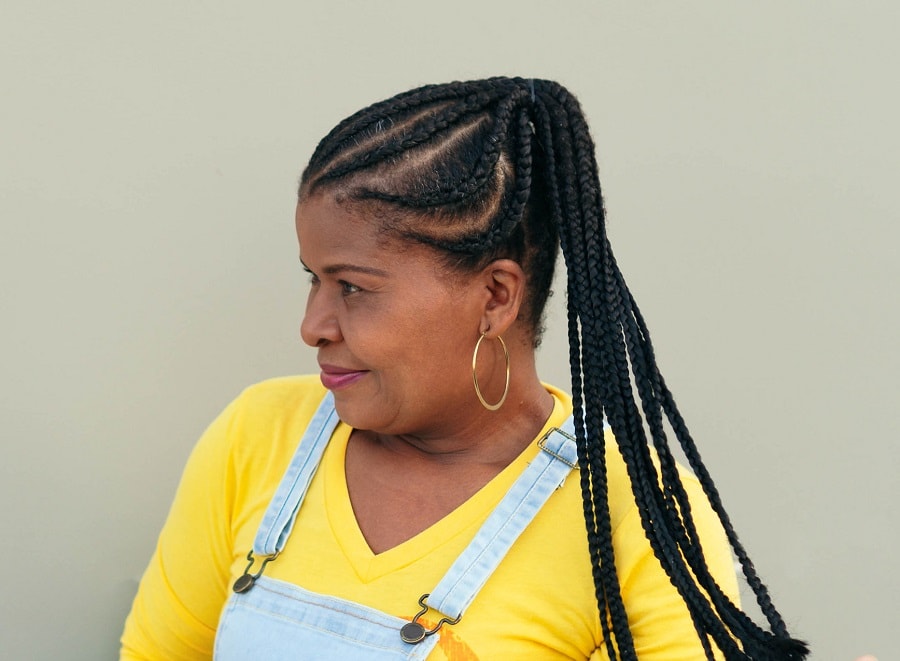 braids for women over 40