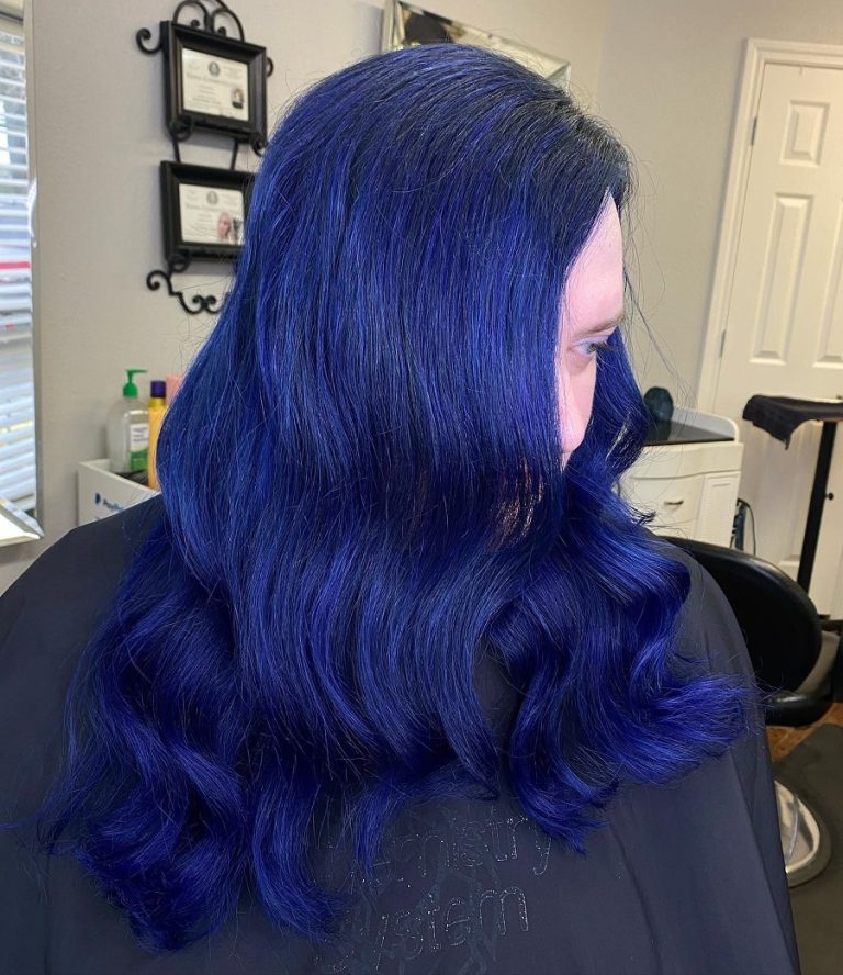 20 Attractive Dark Blue Hair Color Ideas to Try in 2024 Hairdo Hairstyle