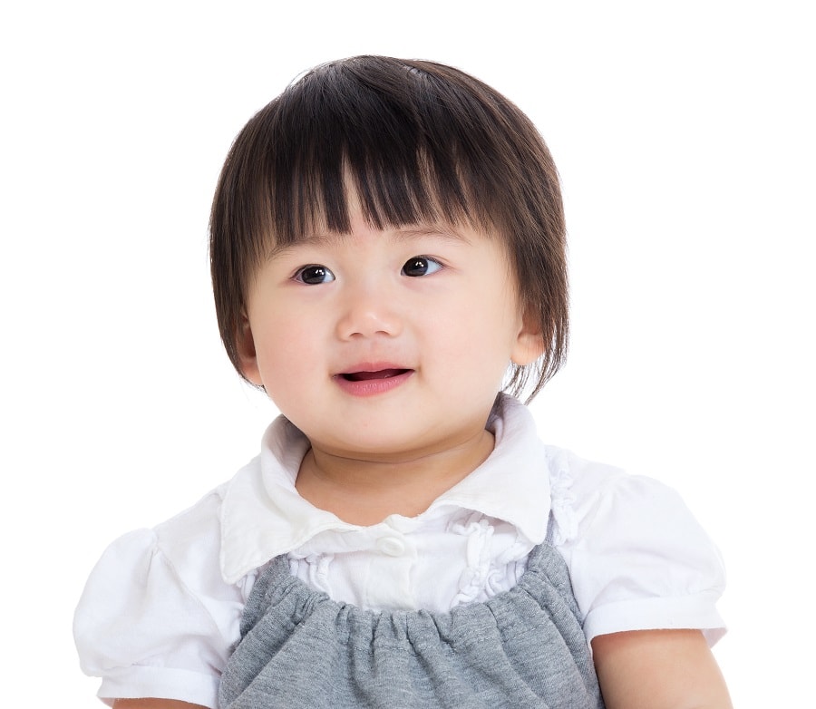 hairstyle for asian baby girls