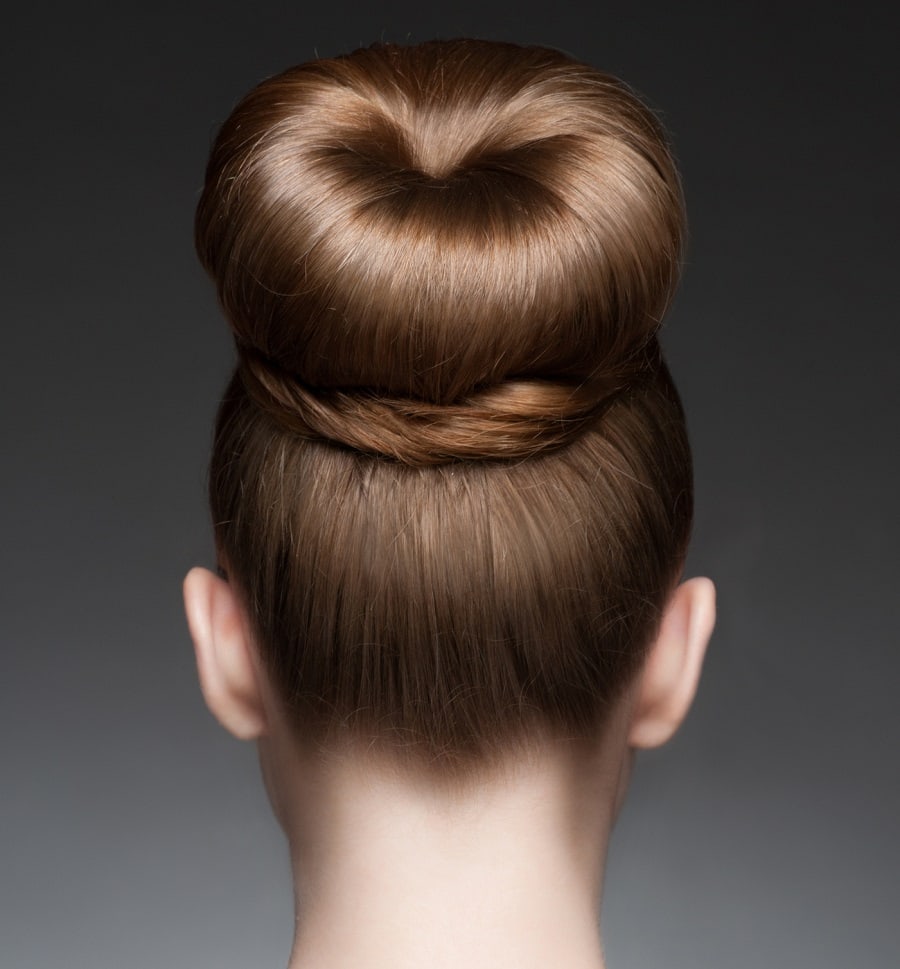 high donut bun