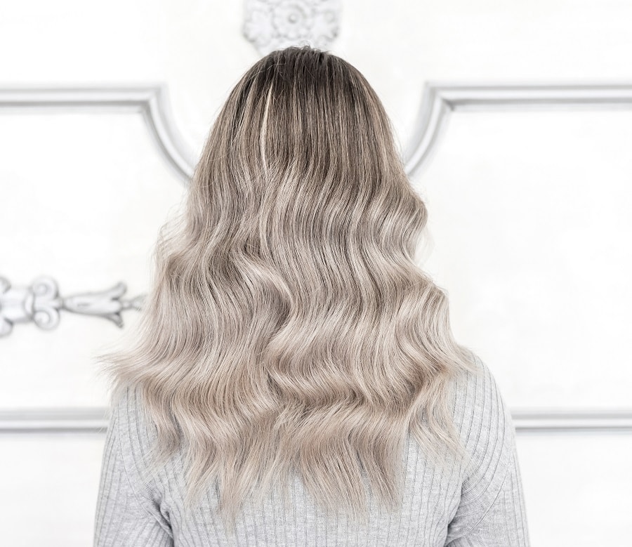 light blonde balayage