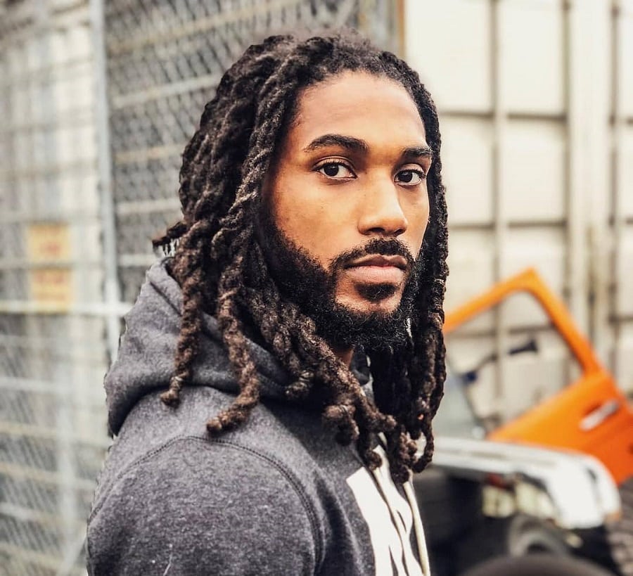 12 Coolest Long Hairstyles for Black Men to Inspire You | Hairdo Hairstyle