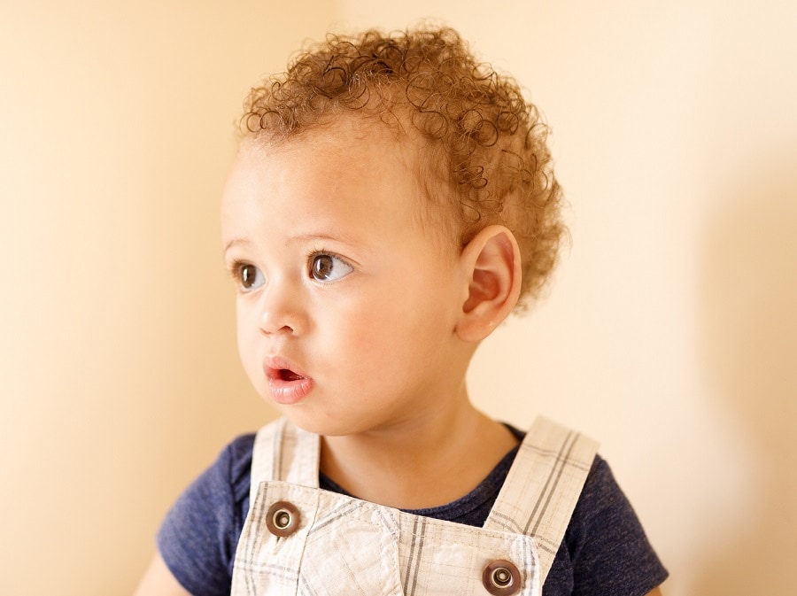 mixed baby boy haircut