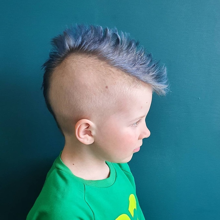 dyed mohawk for kids 