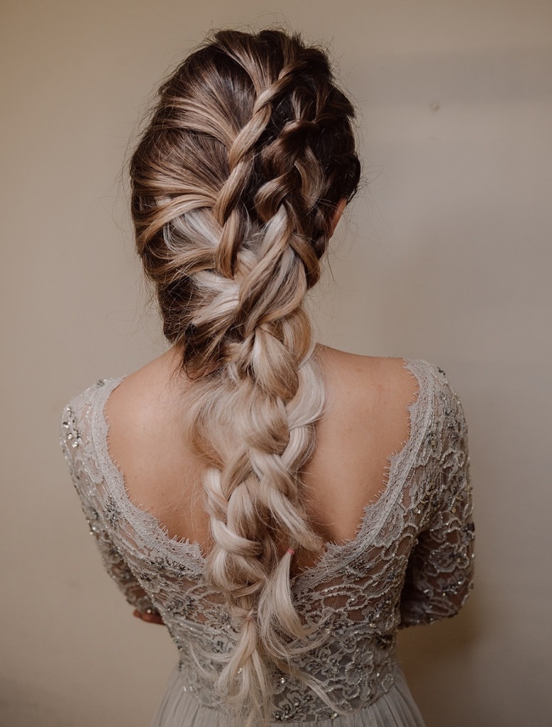 ombre braid for straight hair