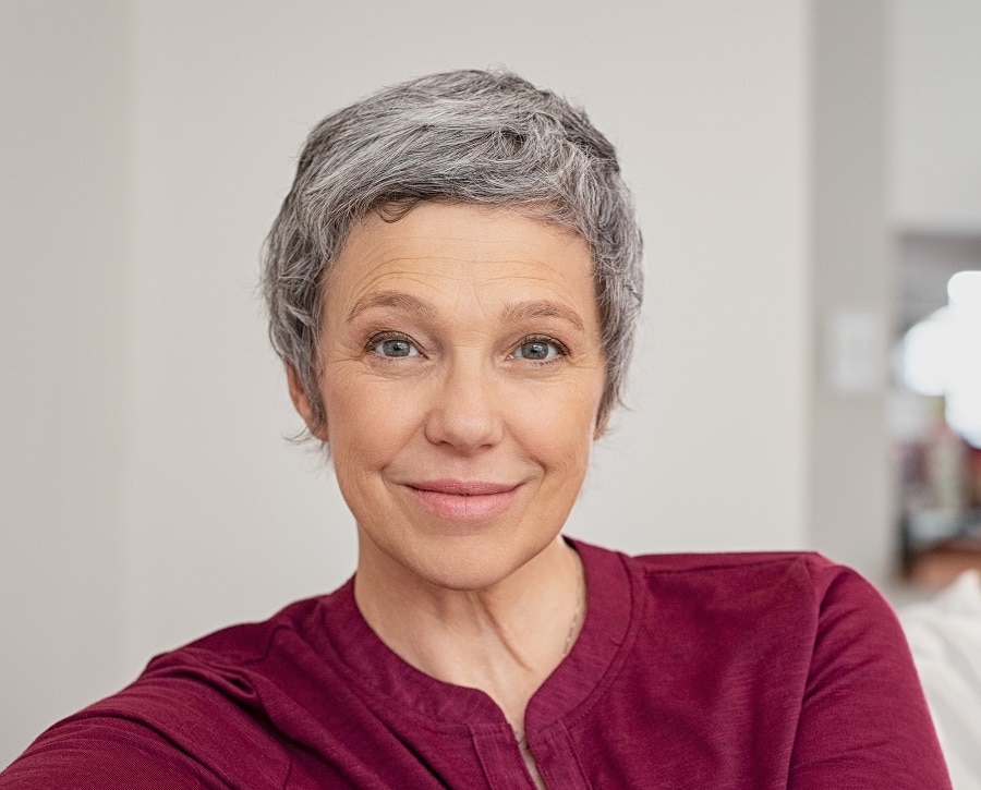 pixie cut for women over 40