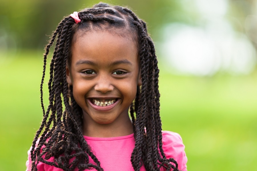twist hairstyles for little black girl
