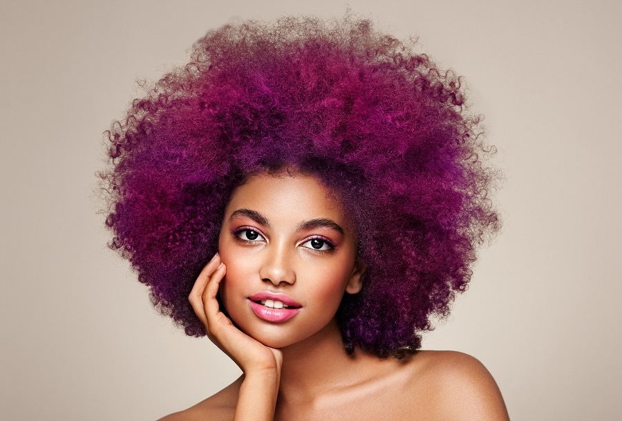 dark purple hair color for fall