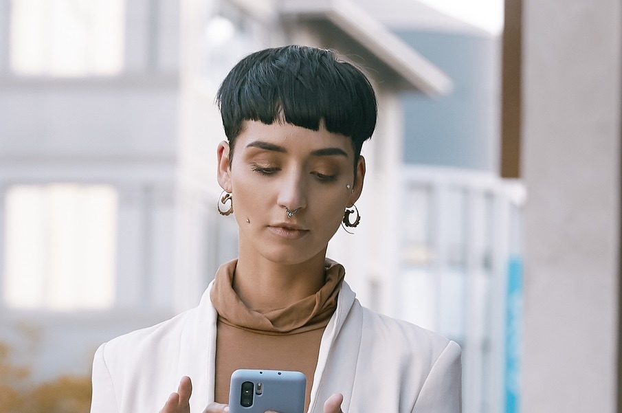 short tomboy bowl cut