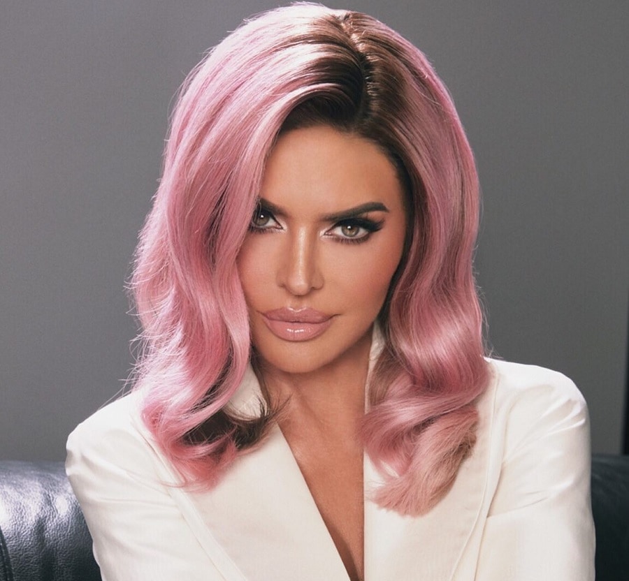 Lisa Rinna With Dyed Hair