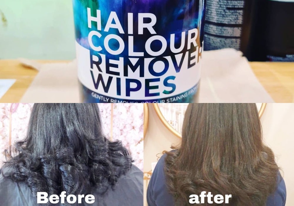 Use Color Removers to Remove Semi-Permanent Black Hair Dye