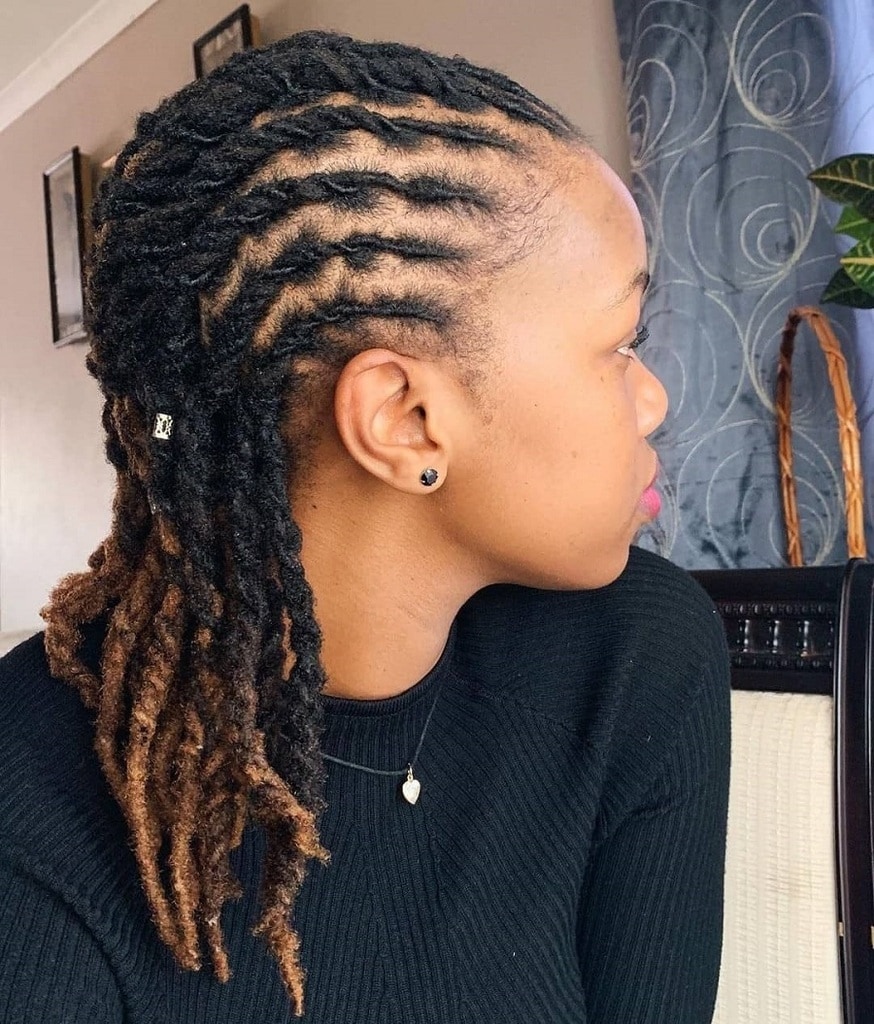 flat twists for curly hair