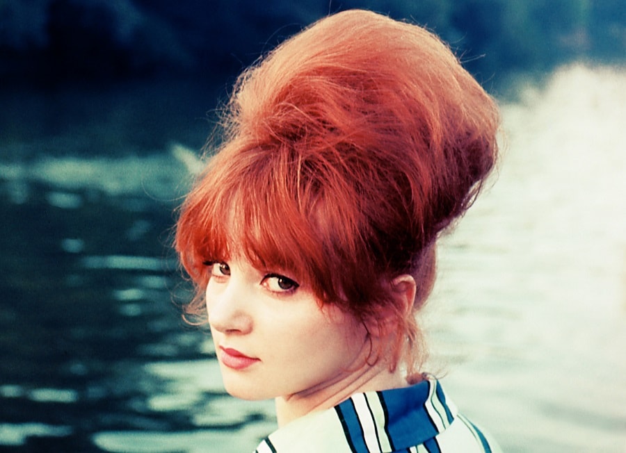 1960s beehive hairdo