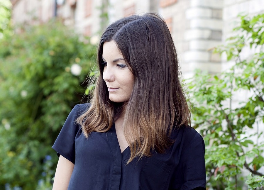 chocolate brown ombre hair