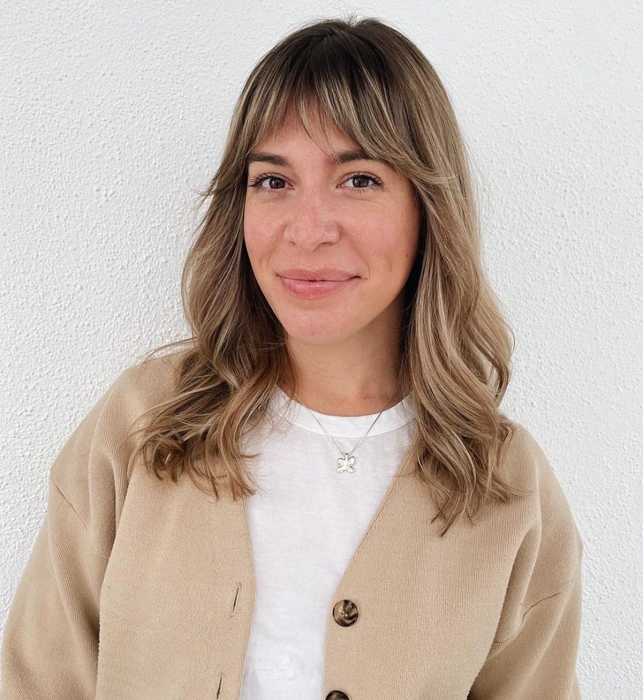 feathered bangs for thin hair