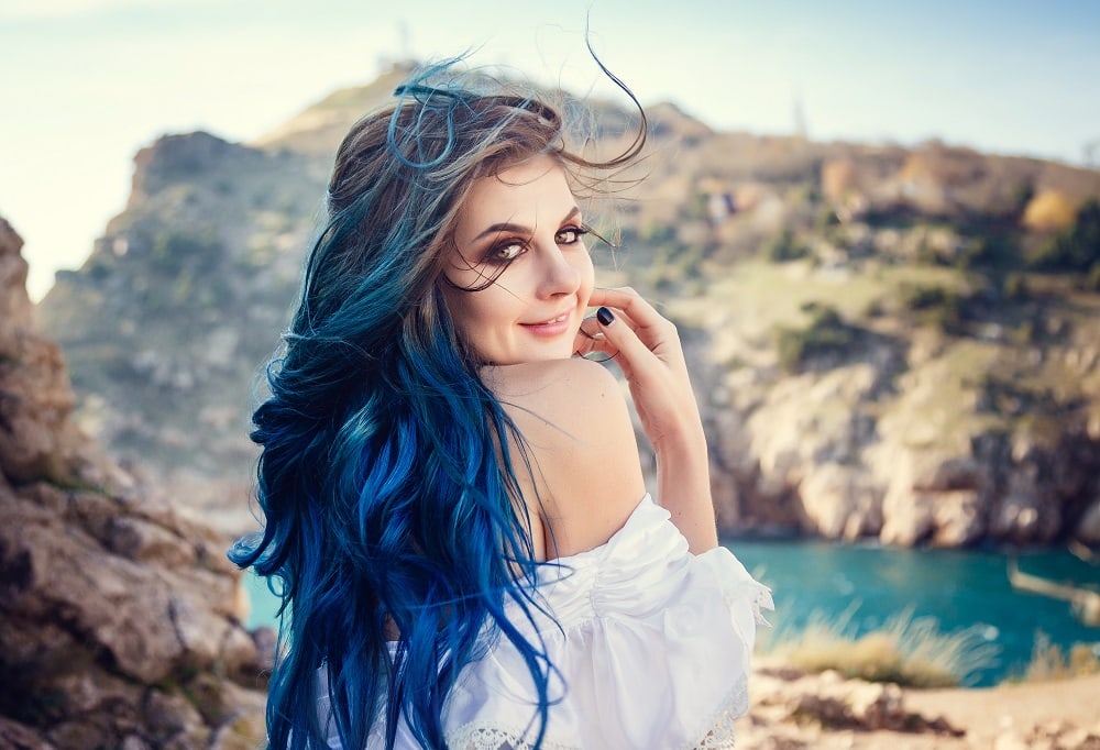 ocean hair color