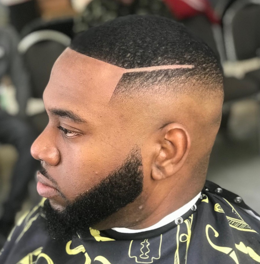 skin fade haircut for black men