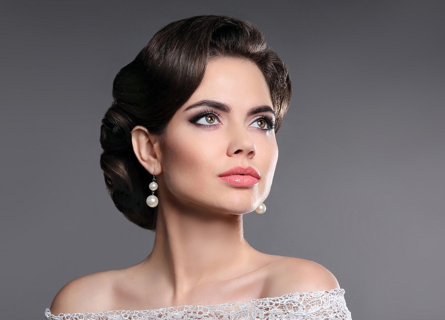 special occasion hairstyle for long hair