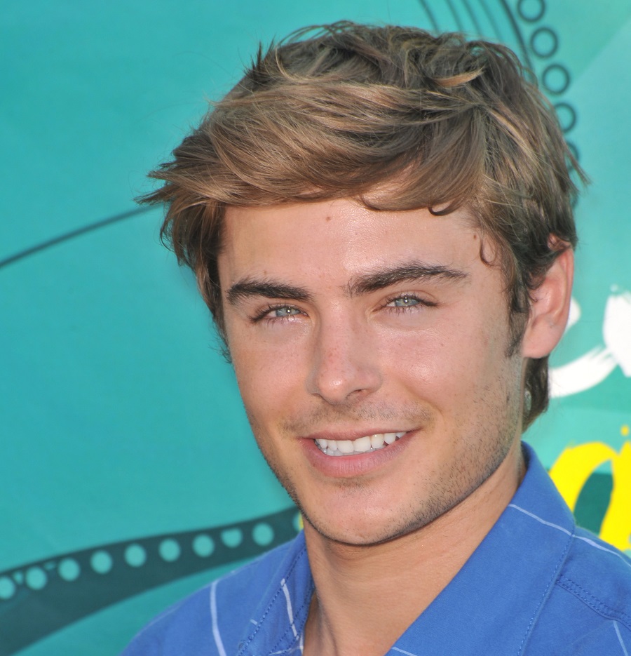 Zac Efron Short Hairstyle