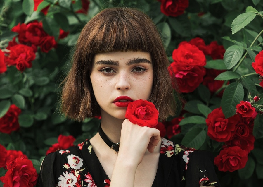 pageboy haircut for teenage girl