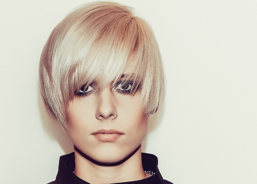 pixie pageboy haircut