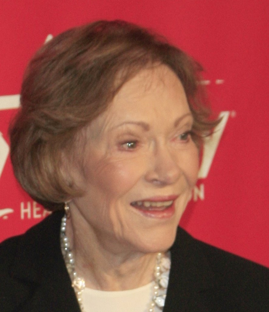 First Lady Eleanor Rosalynn Carter with Fine Hair Bob