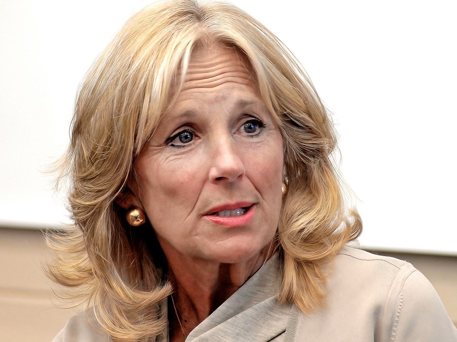 First Lady Jill Biden Hairstyle