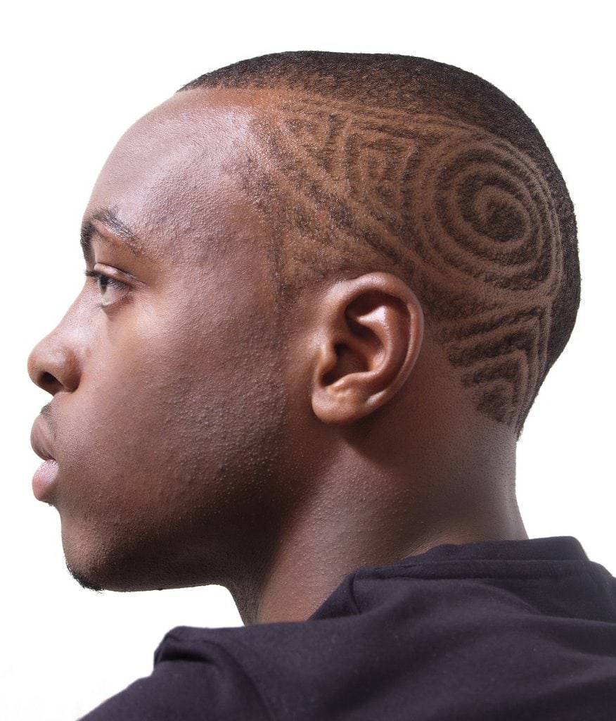 hair design for black men