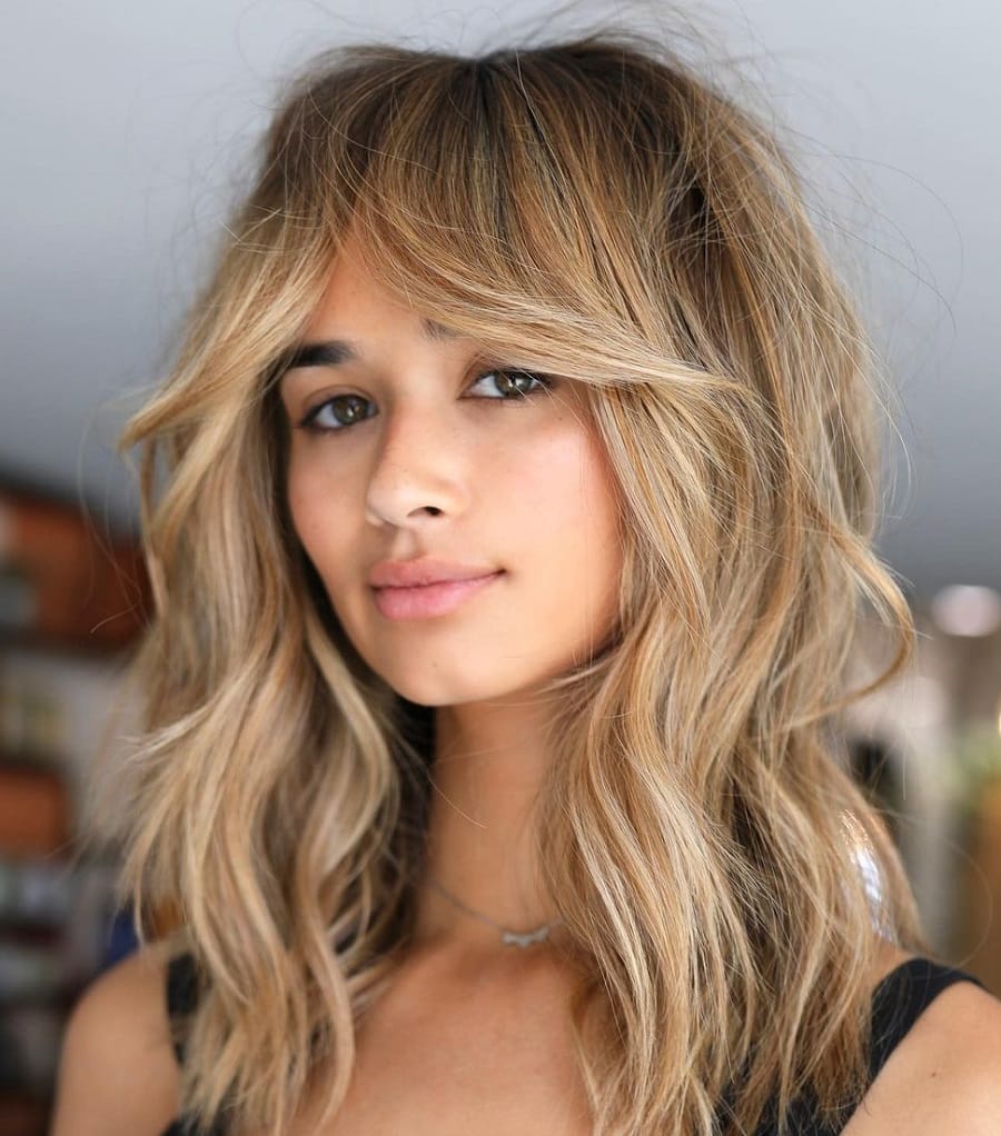 20 Best Ideas to Style Curtain Bangs in This Year | Hairdo Hairstyle