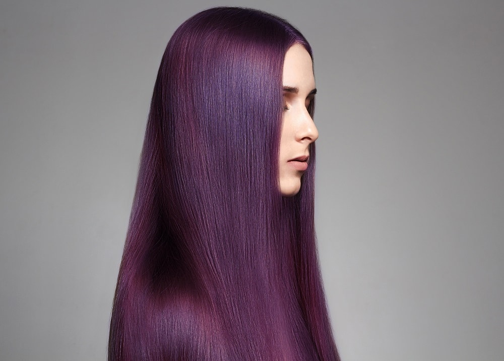 plum hair color