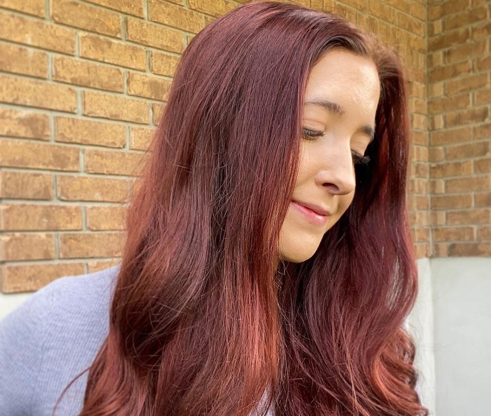 hair turned red after dyeing brown