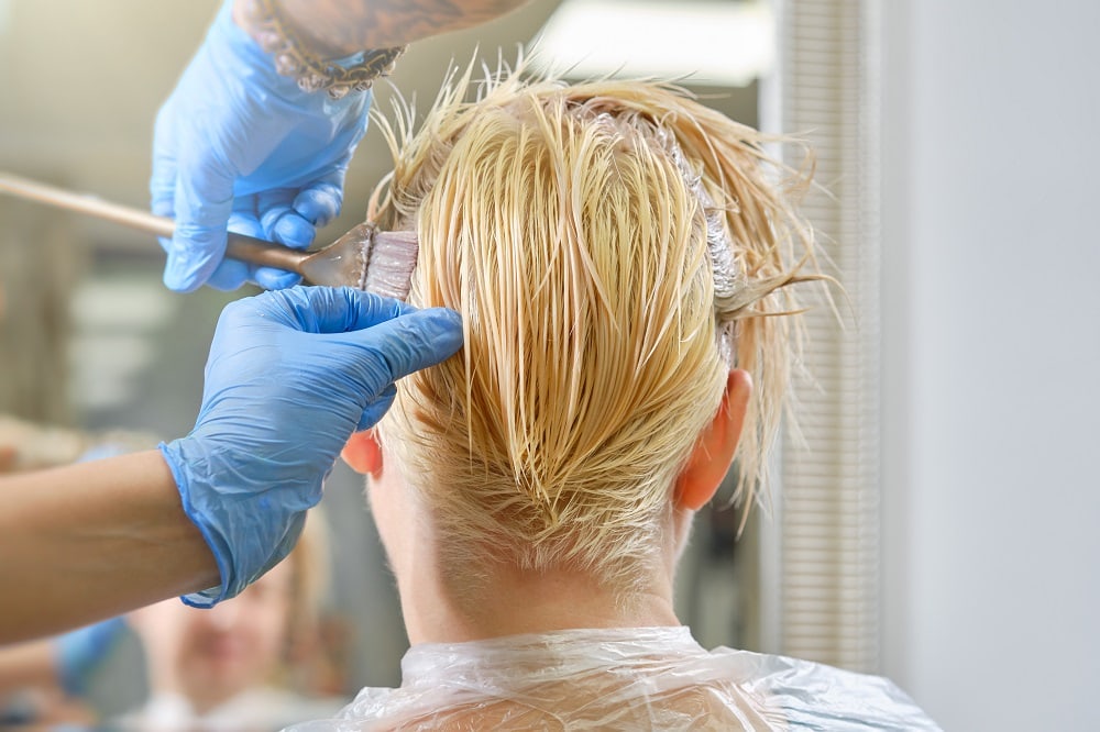 how to get yellow out of hair - Pearl hair dye