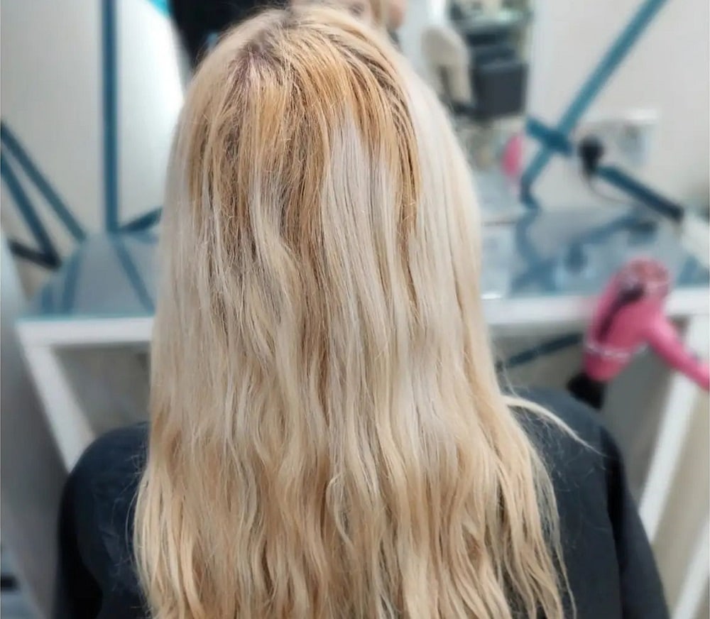 how to remove red tones from bleached hair