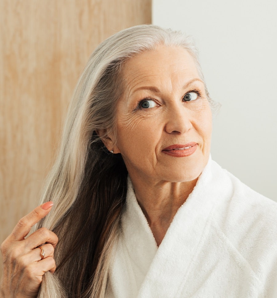 ways to maintain vibrant grey hair