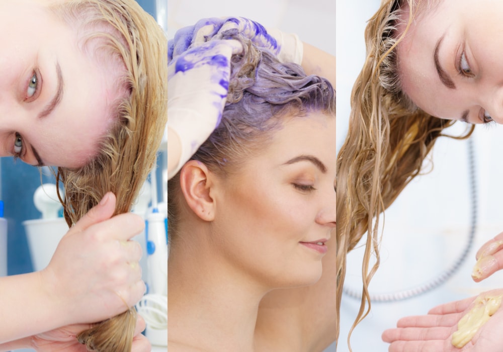 Using Purple Shampoo properly