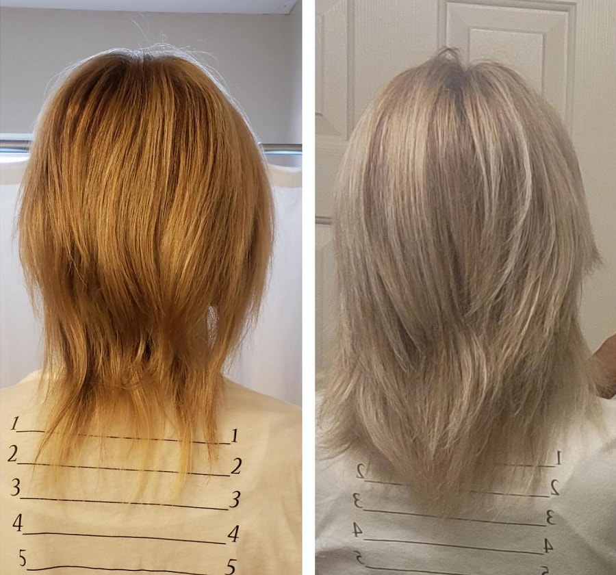 how to fix orange hair after bleaching