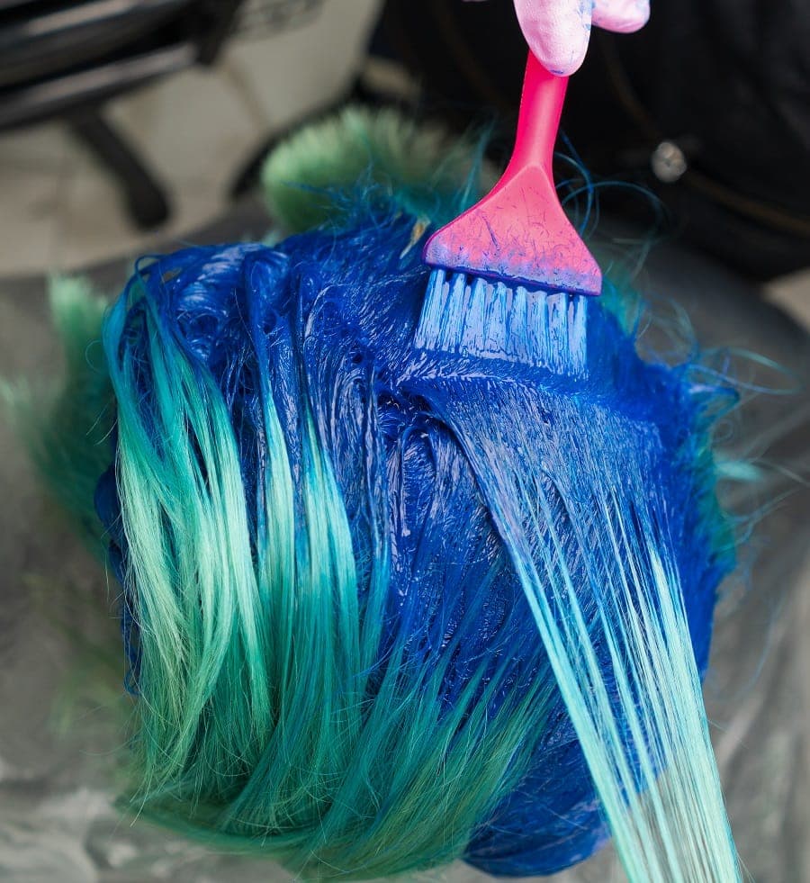 ways to get blue hair