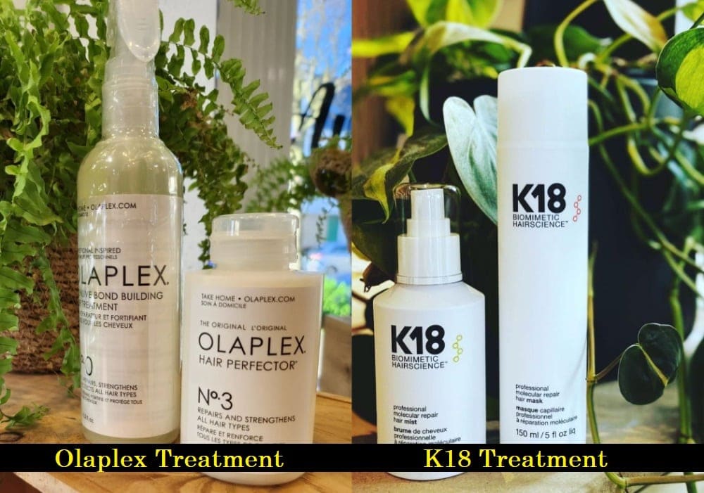 Major Differences Between Olaplex and K18 Treatment