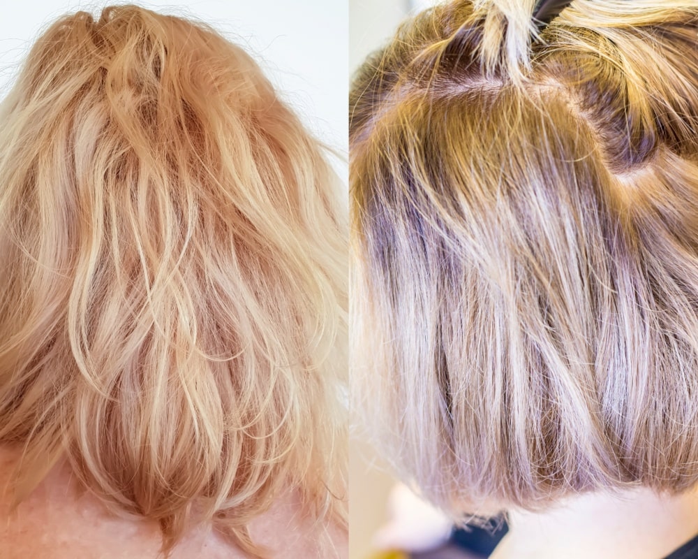 effects of toning hair twice