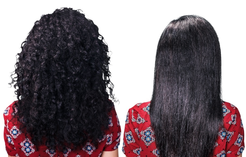 tips to straighten curly hair without frizz