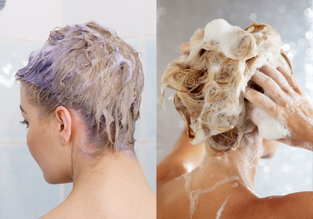 What to do if Purple Shampoo Left On Hair for Too Long?